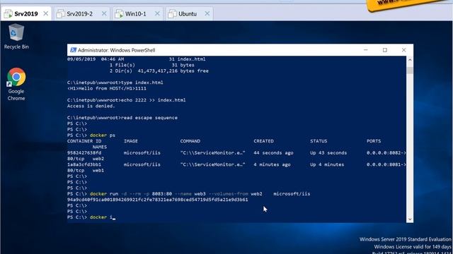 Docker Volumes смотреть онлайн