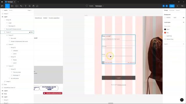 Redesign in Figma a paginii de login NISSA (Speed Design) смотреть онлайн