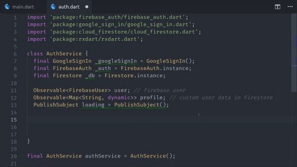 Flutter - Google SignIn from Scratch