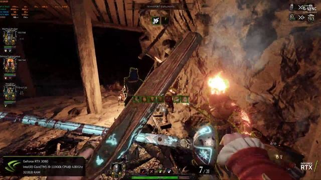 RTX 3080 | Vermintide II | Legend | Hunger in the Dark | Books | 1440p смотреть онлайн