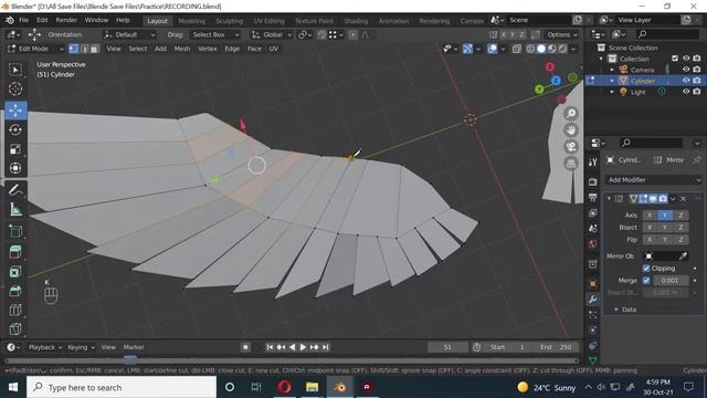 How to make a Stylized Low poly Bird in Blender 2.93 | Blender Beginner Tutorial смотреть онлайн