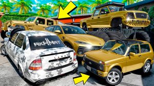 УГНАЛ КУЧУ ЗОЛОТЫХ ЧИТ ТАЧЕК И ОГРОМНЫЙ МОНСТР ТРАК У МАЖОРА ЗА 180 СЕК! БИТВА ВОРОВ В ГТА 5 ОНЛАЙН!