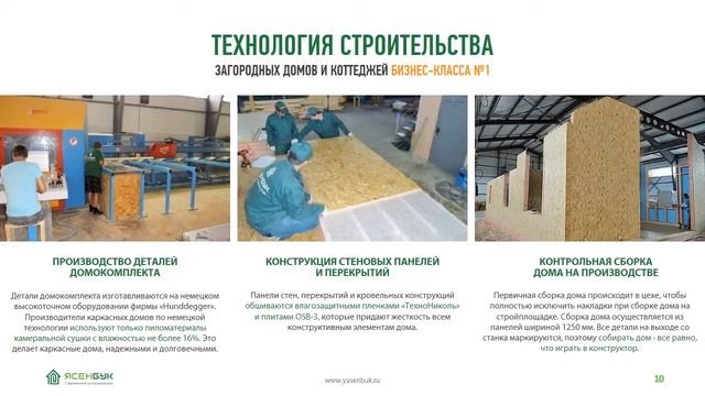 Презентация Ясен Бук - Строительство домов смотреть онлайн