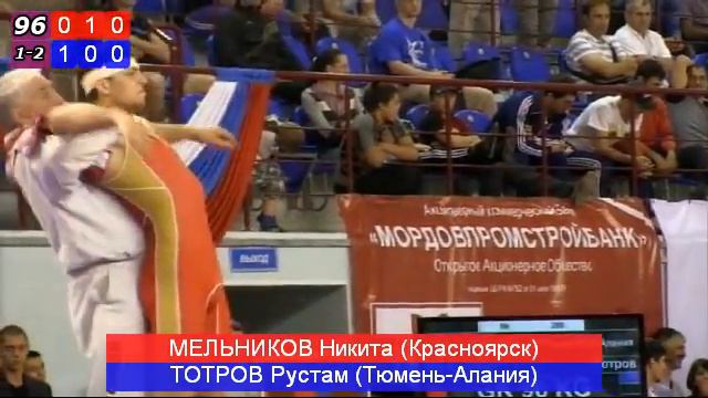 Мельников - Тотров ЧР по греко-римской борьбе 2012 смотреть онлайн