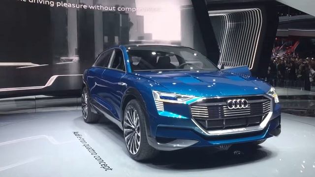 Audi Q6 e-tron quattro concept | 60fps смотреть онлайн