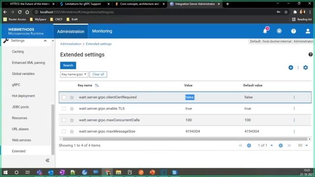 gRPC support in webMethods10.11 смотреть онлайн