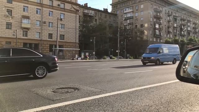 Москва.Кутузовский. Кортеж. Лаос. Slow Motion смотреть онлайн