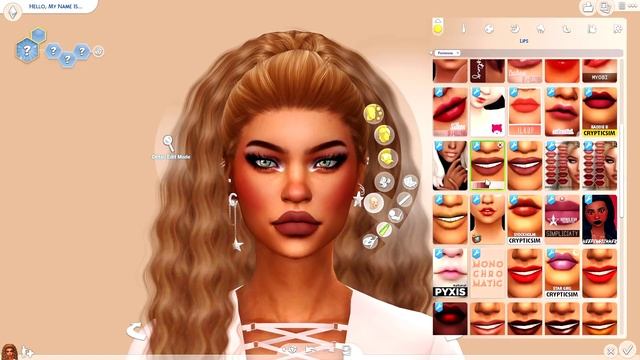 Alpha VS Maxis Match | The Sims 4 CAS Challenge + CC LIST смотреть онлайн