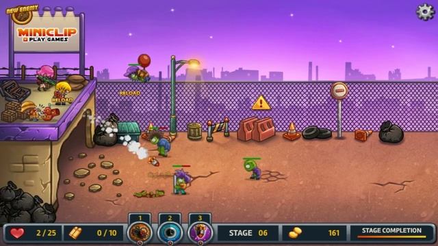 Zombo Buster Rising. Walkthrough part 1 смотреть онлайн