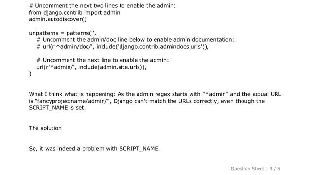 Django : Run django app via nginx+uwsgi in a subpath смотреть онлайн