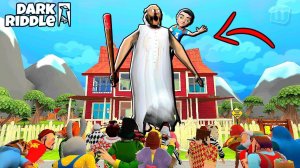 ВОТ ЧТО СЛУЧИЛОСЬ С ГРЕННИ когда соседи спали! Новые ТАЙНЫ в Dark Riddle