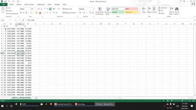 Export Coordinates to Excel Lisp смотреть онлайн