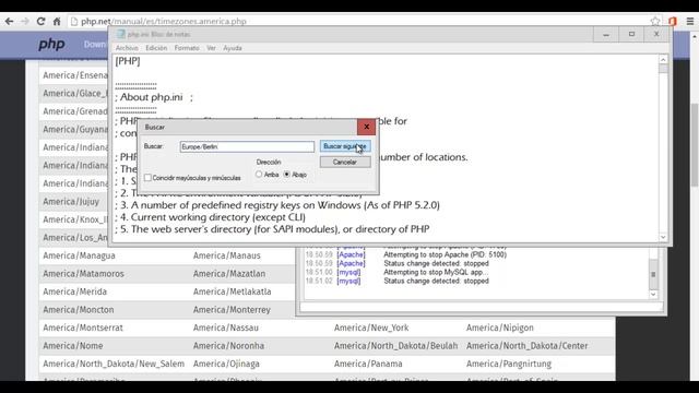 Cambiar Hora XAMPP - Zona Horaria XAMPP - Configuración de Hora Servidor XAMPP смотреть онлайн