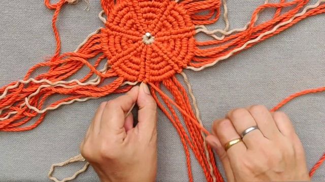 How to Make Macrame Pumpkin | Step by Step Tutorial | Halloween Decorations ? смотреть онлайн