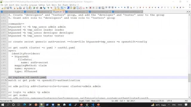 OpenShift Role-based Access Control - RBAC (OpenShift Administration Part-5) RedHat Ex280 смотреть онлайн