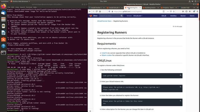 Gitlab CI with Docker From Scratch - EP02: Gitlab Runner Setup смотреть онлайн