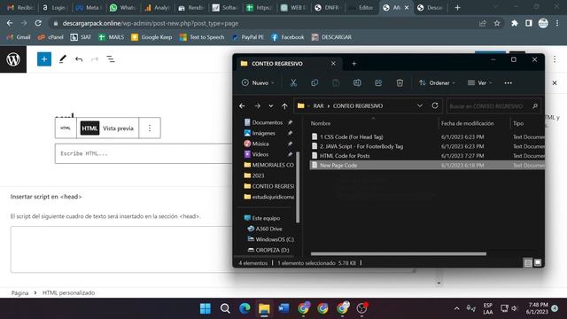 Cómo agregar un temporizador de descarga en WordPress | Script de temporizador avanzado смотреть онлайн