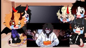 •Реакция обидчиков Джеффа, Лью и Бена на них самих|Крипипаста|