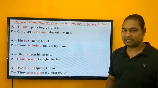 Passive 2 | Present Continuous Tense | Past continuous tense | passive in Hindi | page - 119 смотреть онлайн