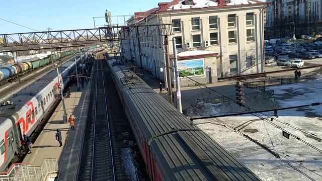 "Последние дни работы" Электропоезд ЭР2-1308 с вагоном от ЭР2-3042 сообщением Рязань-1 - Узуново смотреть онлайн