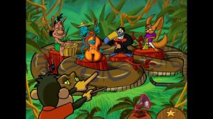 Прохождение игры "Кузя в Джунглях 3. В шалаше" ПОЛНОЕ БЕЗ КОММЕНТАРИЕВ