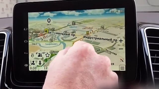 Mercedes GLS новейшая система AirTouch Performance с емкостным управлением на 5-й версии ОС Android смотреть онлайн