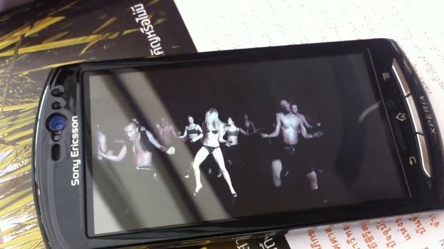 Sony Ericsson Xperia Neo HD video 720p player 1 смотреть онлайн
