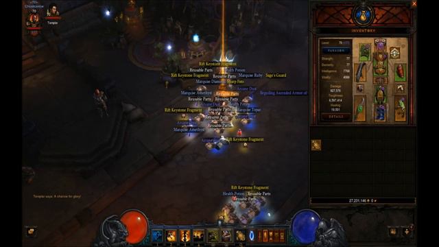 Diablo 3 Patch 2.1 3 Horadric Caches Updated T6 смотреть онлайн