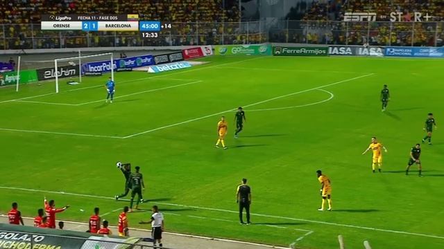 Orense 2 - 3 Barcelona SC | Partido Completo - Fecha 11 | Liga Pro BET593 смотреть онлайн