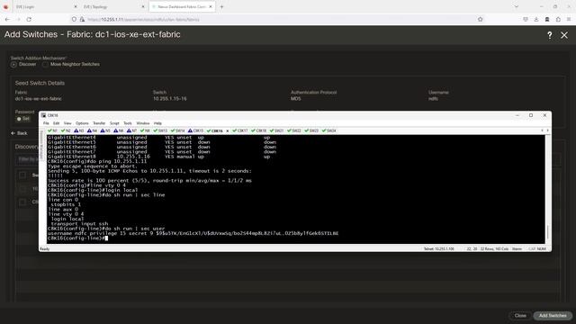 Nexus Dashboard 008 - Adding Nexus 7 and 8, Setting up eBGP VRF Lite Peerings to External Fabric смотреть онлайн