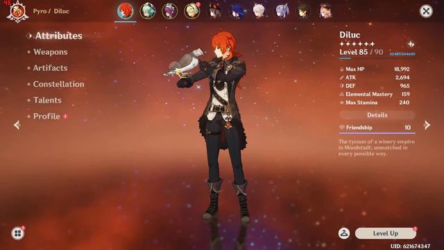 Blackcliff Slasher vs Prototype Archaic on Diluc | Genshin Impact смотреть онлайн