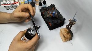 Компрессор и аэрограф для новичка. Обзор комплекта для аэрографии.