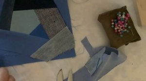 Пэчворк для новичков. Крейзи-квилт техника. Красота из обрезков ткани!