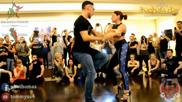 Jose y Elena [Bachata Fusion] @ Bachata Day 2016 смотреть онлайн