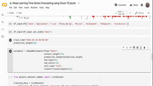 Time Series Forecasting using DeepAR and GluonTS смотреть онлайн
