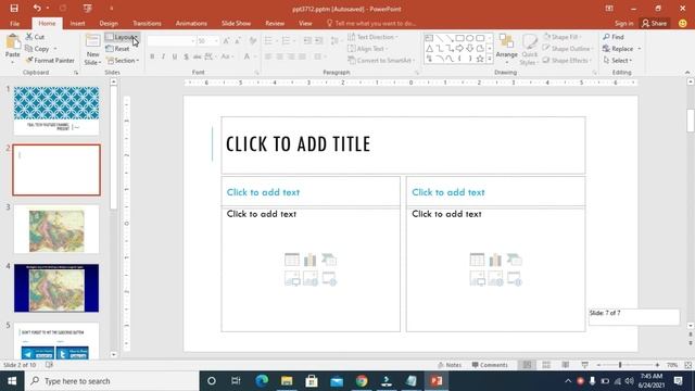 How to Change Slide Layout to Title and Content in PowerPoint смотреть онлайн