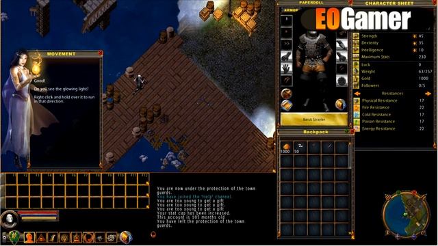 Ultima Online Enhanced Client Character Creation смотреть онлайн