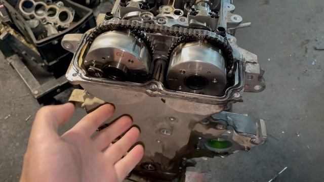 Как разводят на замену цепи ГРМ