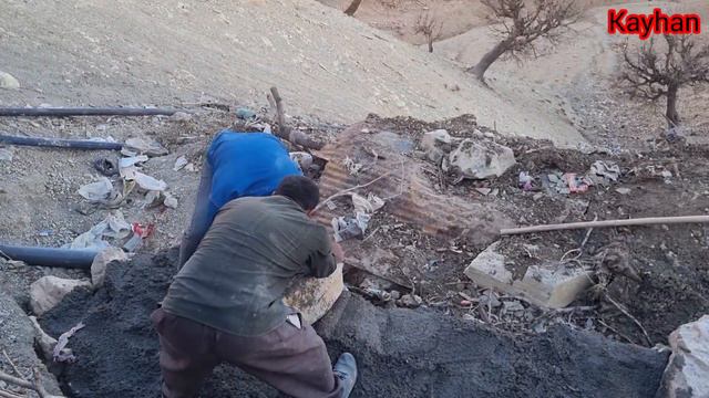 Nomadic Life: Mirza's Help To A Nomadic Family To Build A House.