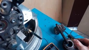 тестовый редуктор №2 для ветряка к тракторному генератору