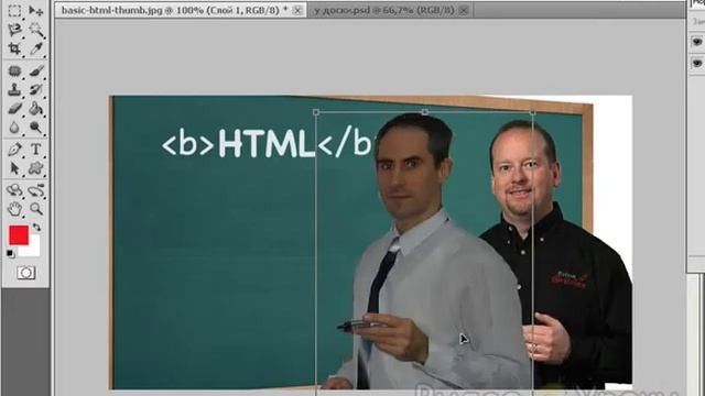 Как сделать коллаж в Фотошоп (Adobe Photoshop) смотреть онлайн