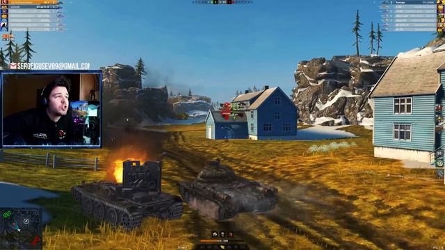 WoT Blitz - Статист на ИС 4 разорвал всю команду НО случилось ЭТО ● ИС 4 против Kranvagn как играть смотреть онлайн