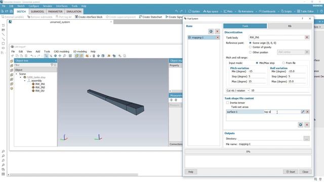 HOW TO Use CAD Import to model aircraft fuel tanks in Simcenter Amesim | Tutorial смотреть онлайн