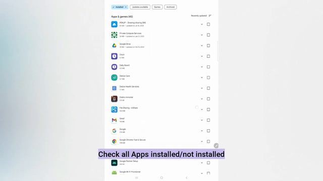 How to Checking the Apps You've Installed from the Google Play Store. смотреть онлайн