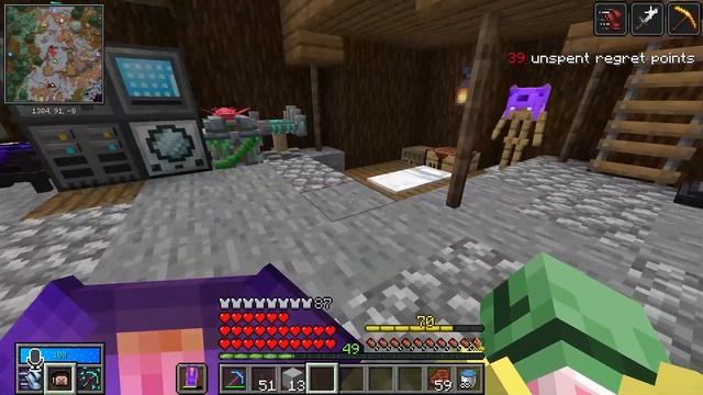 Powering our MEGA BASE Space Station - Vault Hunters 1.18 Minecraft смотреть онлайн