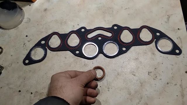 Прокладка выпускного коллектора.mp4 смотреть онлайн