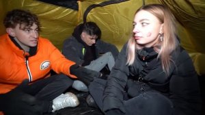 НОЧЬ В СТРАШНОЙ ПАЛАТКЕ ЧЕЛЛЕНДЖ! **ЧАСТЬ 2**