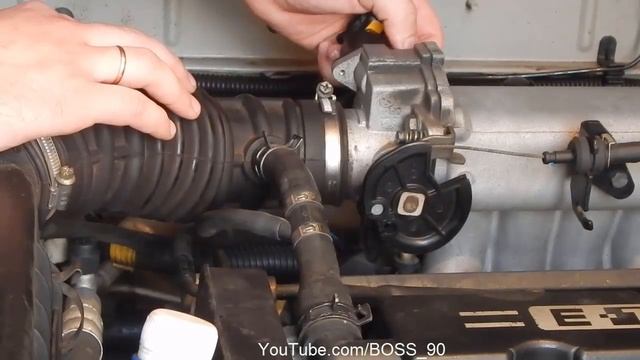 Чистка регулятора холостого хода РХХ на Ланосе смотреть онлайн