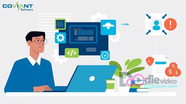 MFT_IT Explainer Video | Doodle Video Production смотреть онлайн