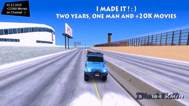 Mercedes Benz G300 Professional - GTA San Andreas 1440p / 2,7K 60FPS _REVIEW смотреть онлайн
